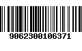 Código de Barras 9062300106371