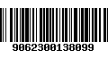 Código de Barras 9062300138099