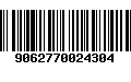 Código de Barras 9062770024304