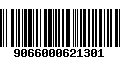 Código de Barras 9066000621301