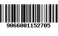 Código de Barras 9066001152705