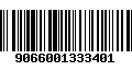 Código de Barras 9066001333401