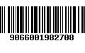 Código de Barras 9066001982708