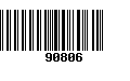 Código de Barras 90806