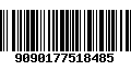 Código de Barras 9090177518485