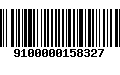 Código de Barras 9100000158327