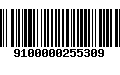 Código de Barras 9100000255309