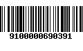 Código de Barras 9100000690391