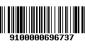 Código de Barras 9100000696737