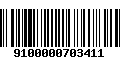 Código de Barras 9100000703411