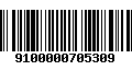 Código de Barras 9100000705309