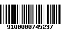 Código de Barras 9100000745237