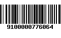 Código de Barras 9100000776064