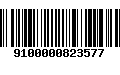 Código de Barras 9100000823577