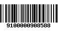 Código de Barras 9100000908588