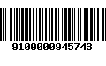 Código de Barras 9100000945743