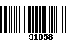 Código de Barras 91058