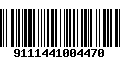 Código de Barras 9111441004470