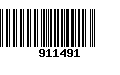 Código de Barras 911491