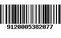 Código de Barras 9120005382077