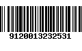 Código de Barras 9120013232531