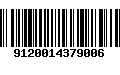 Código de Barras 9120014379006