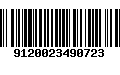 Código de Barras 9120023490723