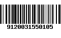 Código de Barras 9120031550105