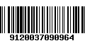 Código de Barras 9120037090964