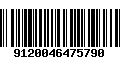 Código de Barras 9120046475790