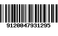 Código de Barras 9120047931295