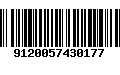 Código de Barras 9120057430177