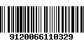 Código de Barras 9120066110329