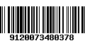 Código de Barras 9120073480378