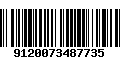 Código de Barras 9120073487735