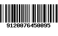 Código de Barras 9120076450095