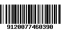 Código de Barras 9120077460390