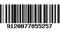 Código de Barras 9120077855257