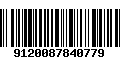 Código de Barras 9120087840779