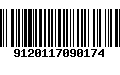 Código de Barras 9120117090174