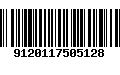 Código de Barras 9120117505128