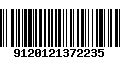 Código de Barras 9120121372235