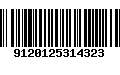 Código de Barras 9120125314323