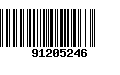 Código de Barras 91205246