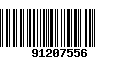 Código de Barras 91207556