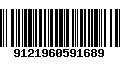 Código de Barras 9121960591689