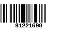 Código de Barras 91221698