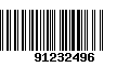 Código de Barras 91232496