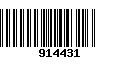 Código de Barras 914431