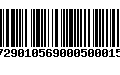 Código de Barras 9172901056900050001591